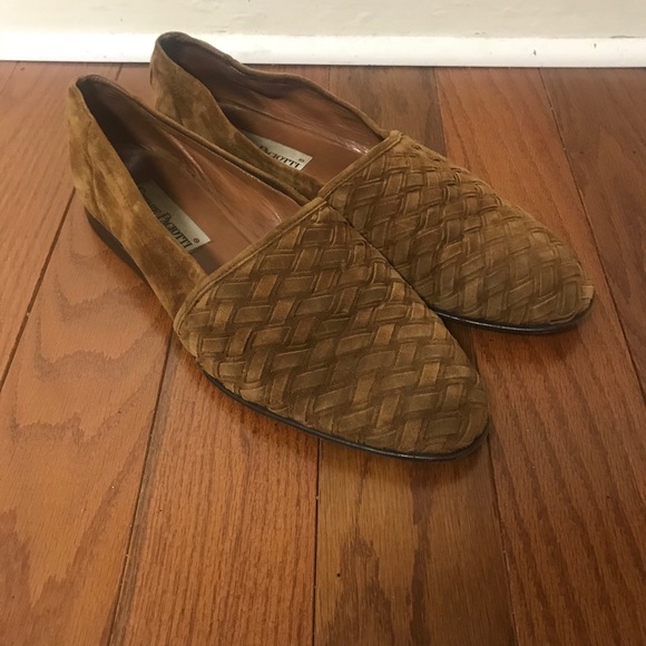 Cesare Paciotti brown VTG loafers size 9